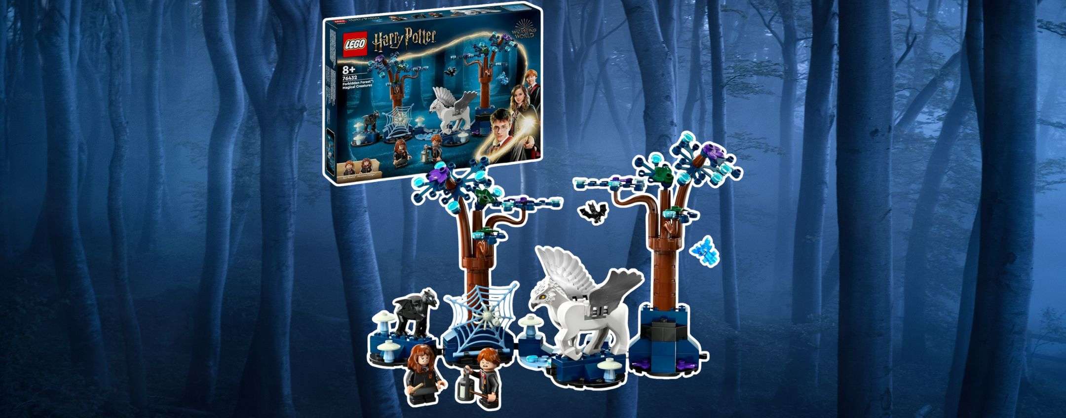 Set LEGO Harry Potter La Foresta Proibita: offerta Amazon da non perdere (-20%)