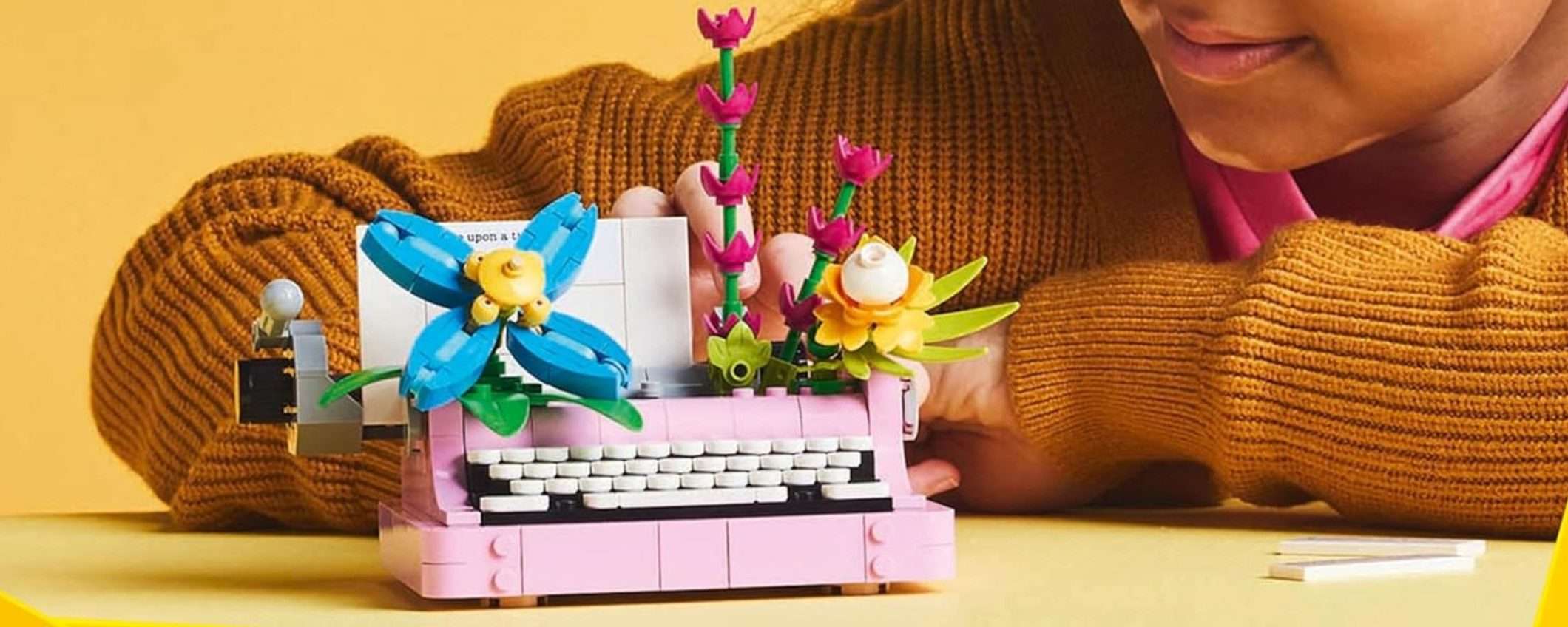 Macchina da scrivere LEGO 3-in-1: super prezzo su Amazon (novità 2025)