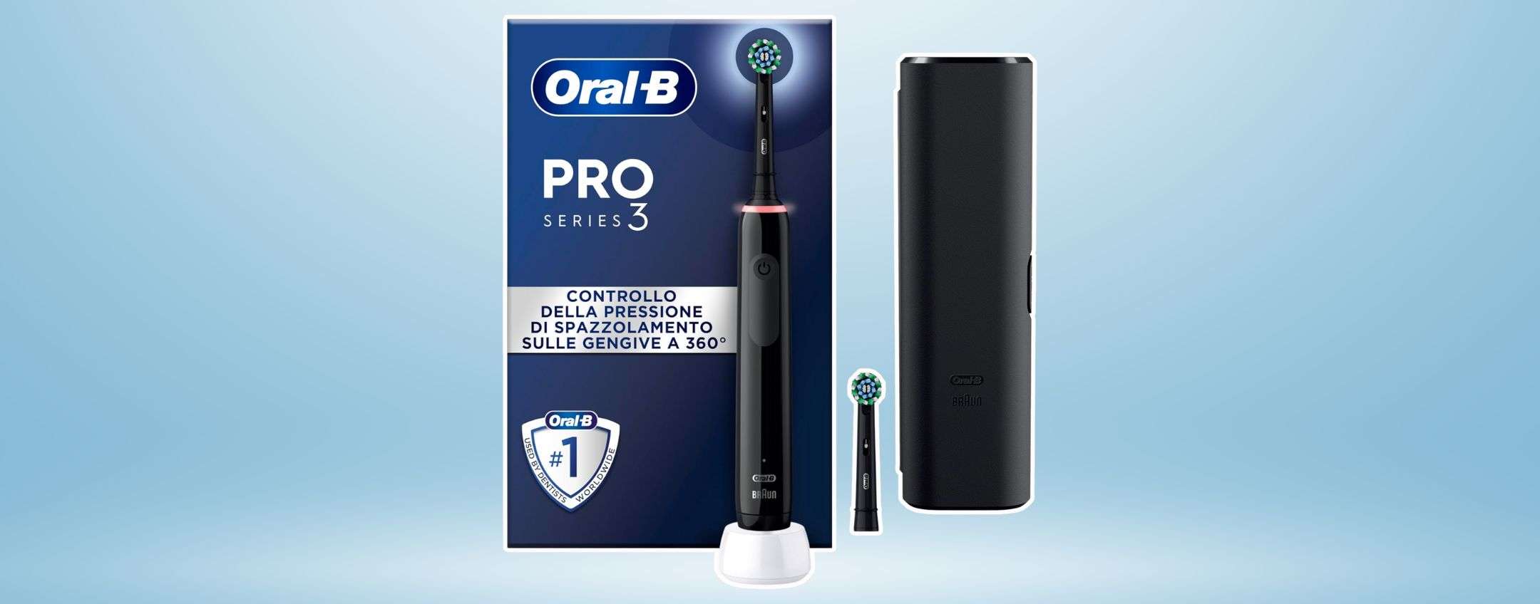 Spazzolino elettrico Oral-B: pulizia profonda con il prezzo WOW di Amazon