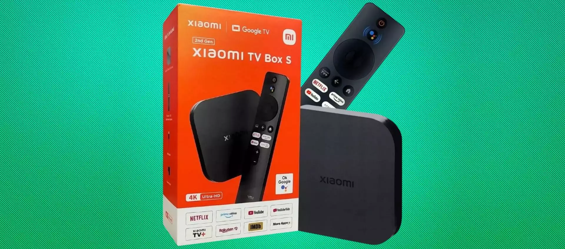 Xiaomi Mi TV Box S 2ª Generazione: oggi è tuo a meno di 60€