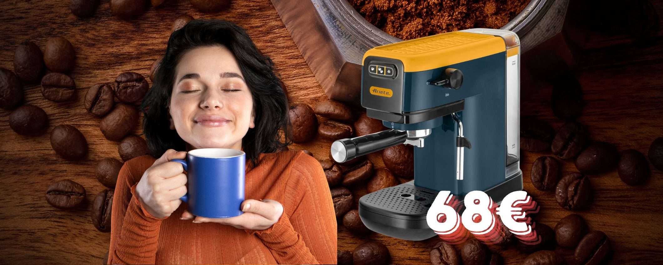 Ariete 1399: macchina per espresso strepitosa, ora la puoi avere a soli 68€