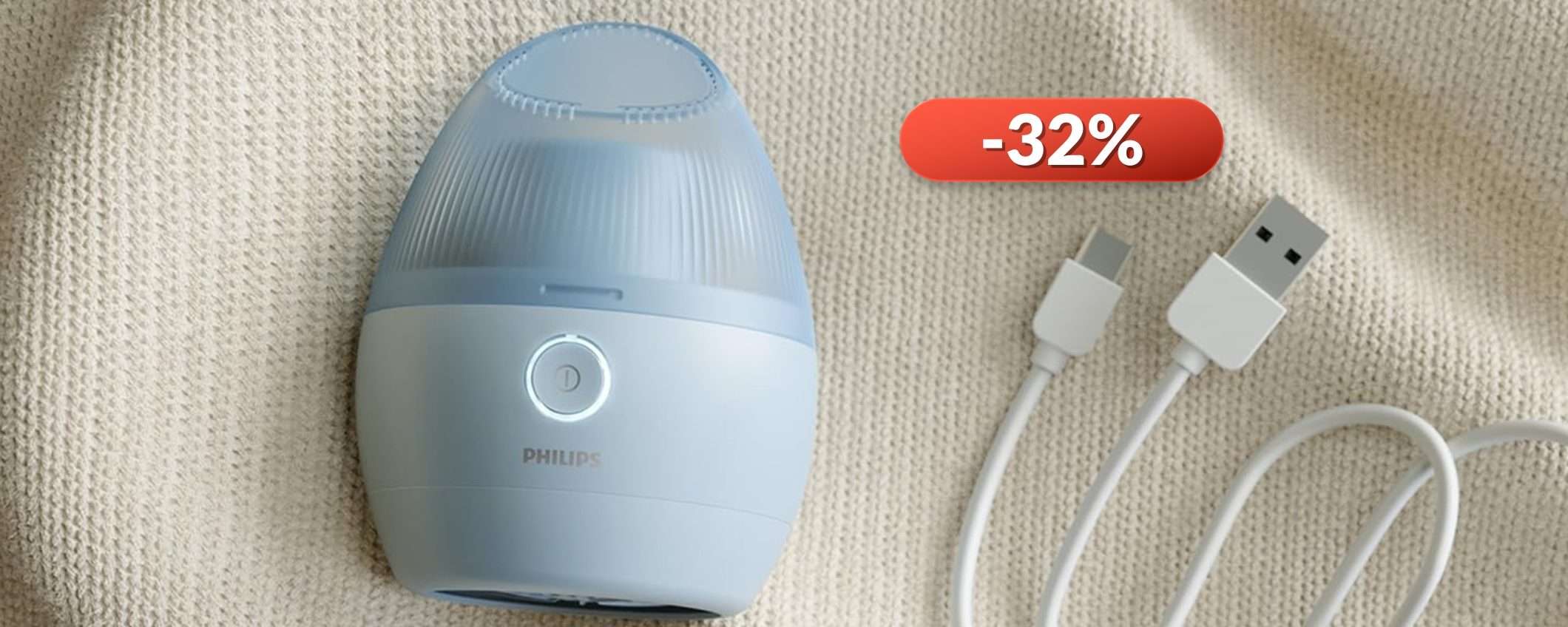 Philips Serie 1000: il NUOVO levapelucchi imbattile, ora in sconto