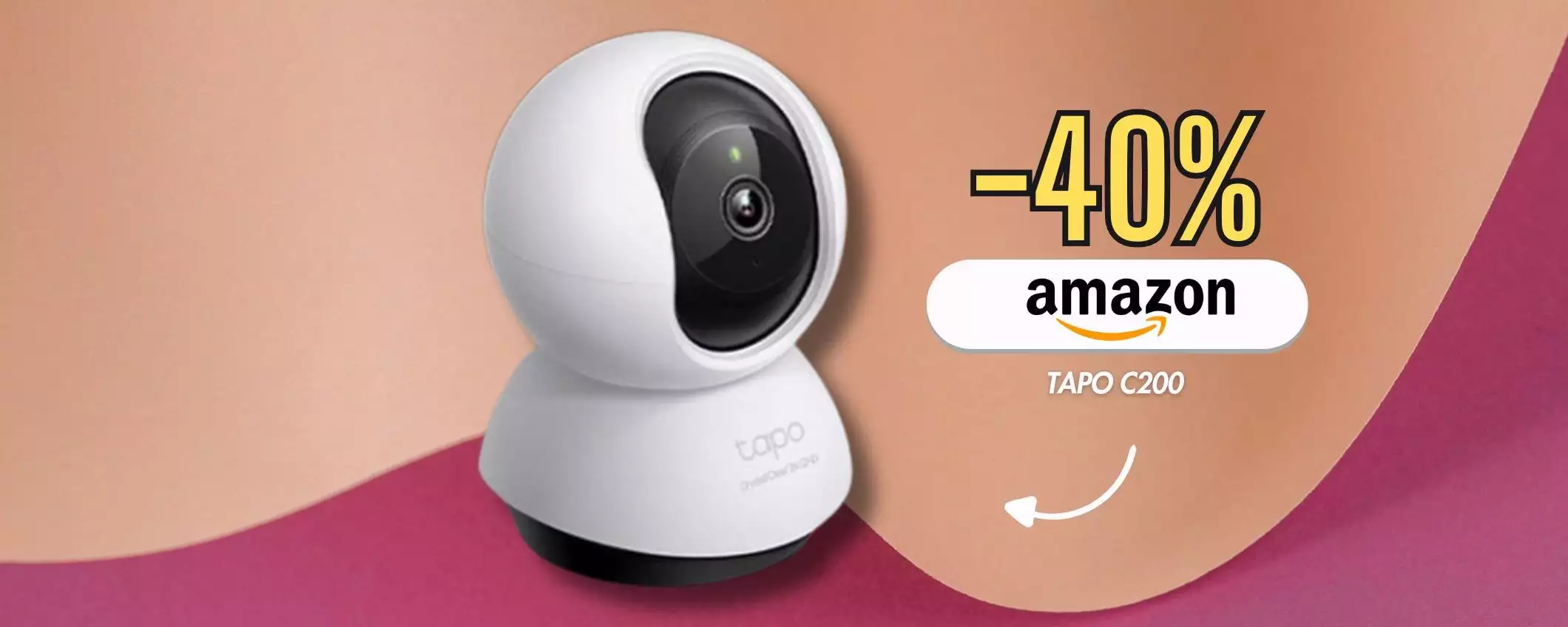 L'imbattibile Tapo C220 torna in sconto su Amazon: sicurezza 2K 4in1