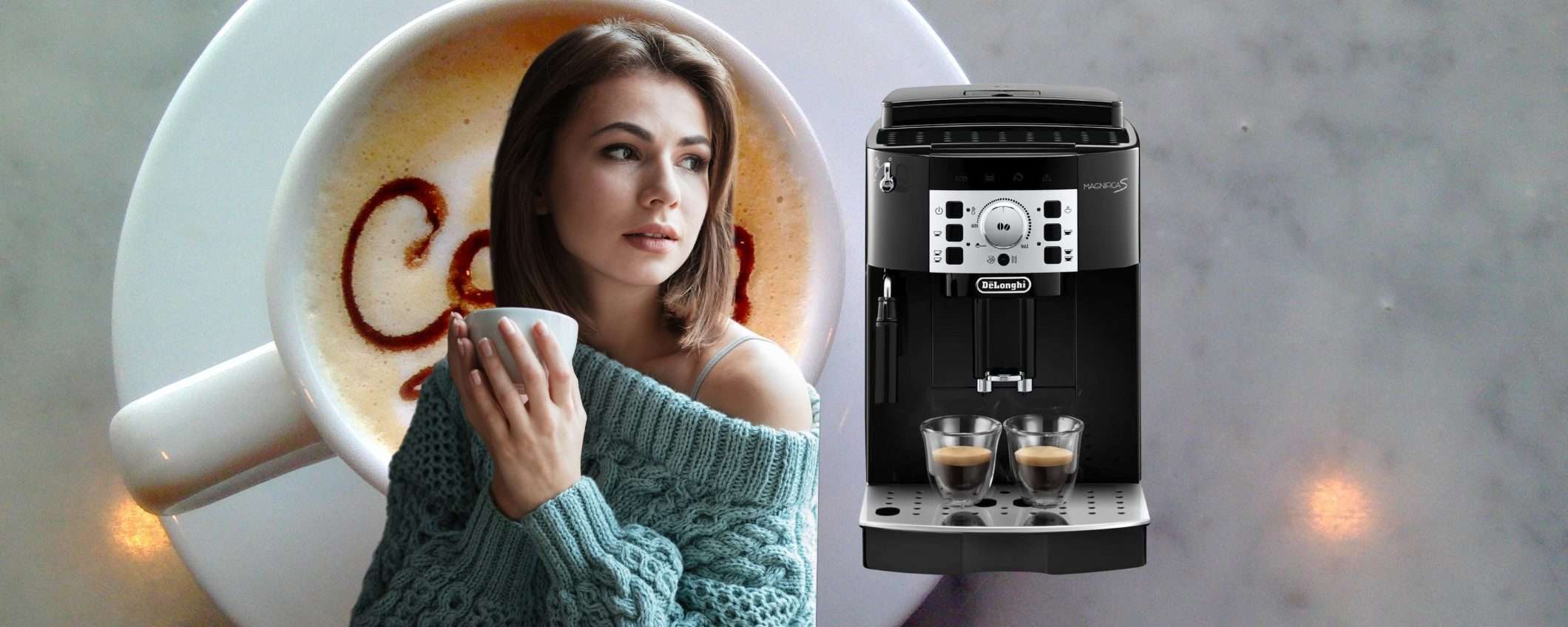 De'Longhi Magnifica S: la migliore macchina per caffè in offerta a tempo