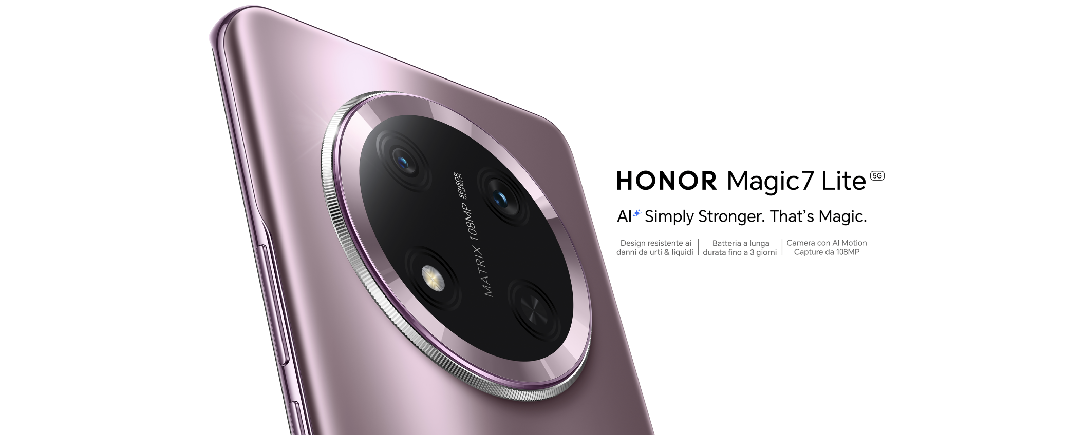 Honor Magic7 Lite è ufficiale: a bordo una super batteria da 6600 mAh