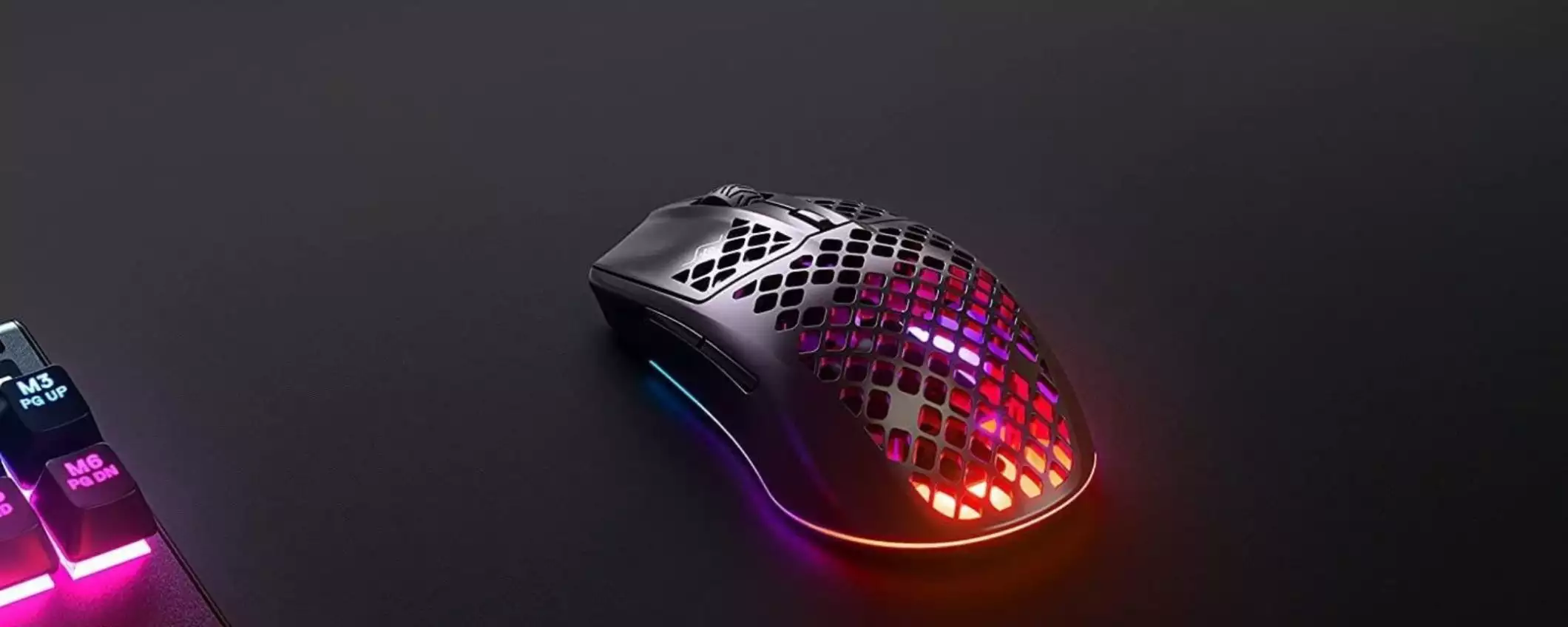 L'ECCEZIONALE mouse da gaming SteelSeries Aerox 3 Wireless Onyx a -34% su Amazon