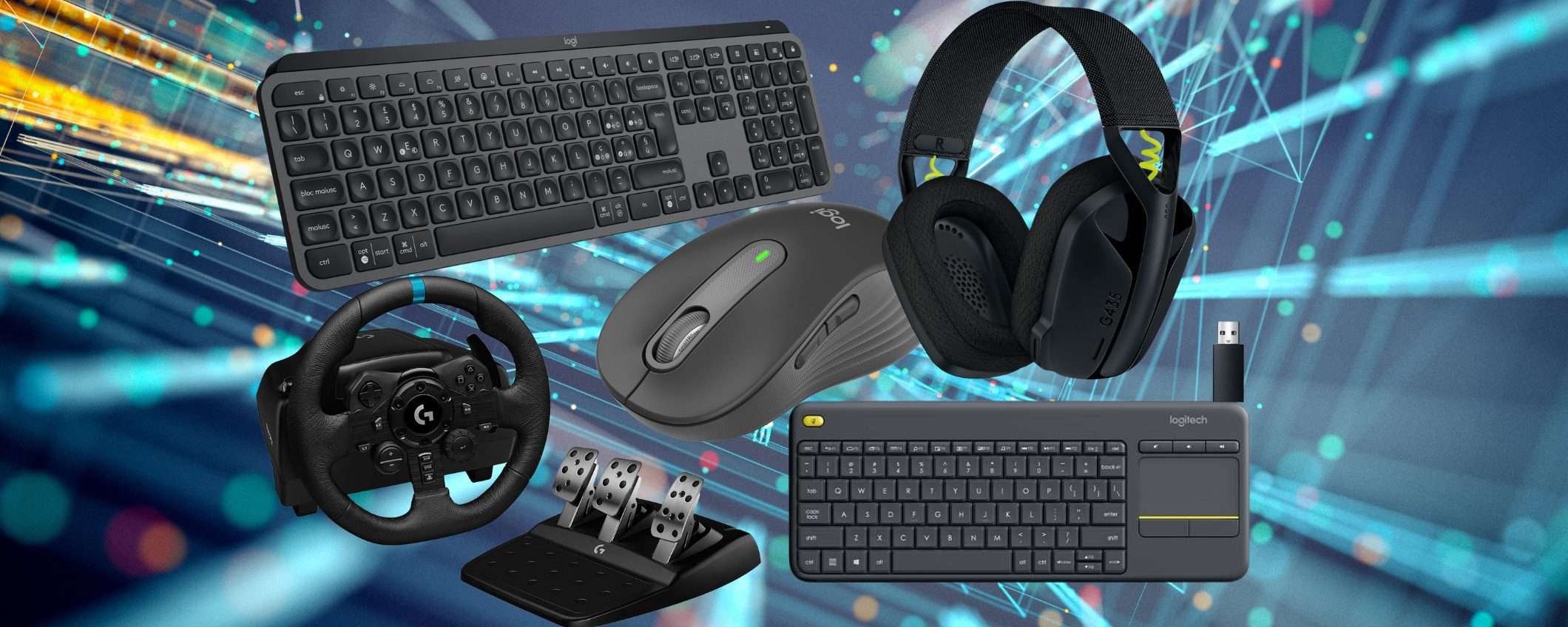 Logitech spacca il Web: 5 occasioni d'oro a prezzi mai visti