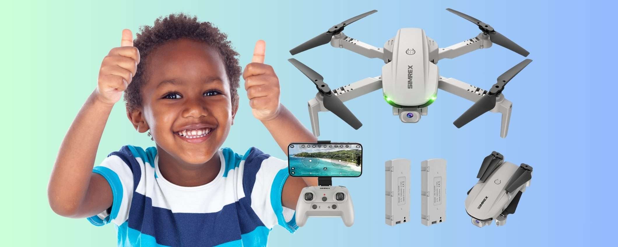 Mini Drone con fotocamera a soli 44€: il regalo perfetto a pochissimo