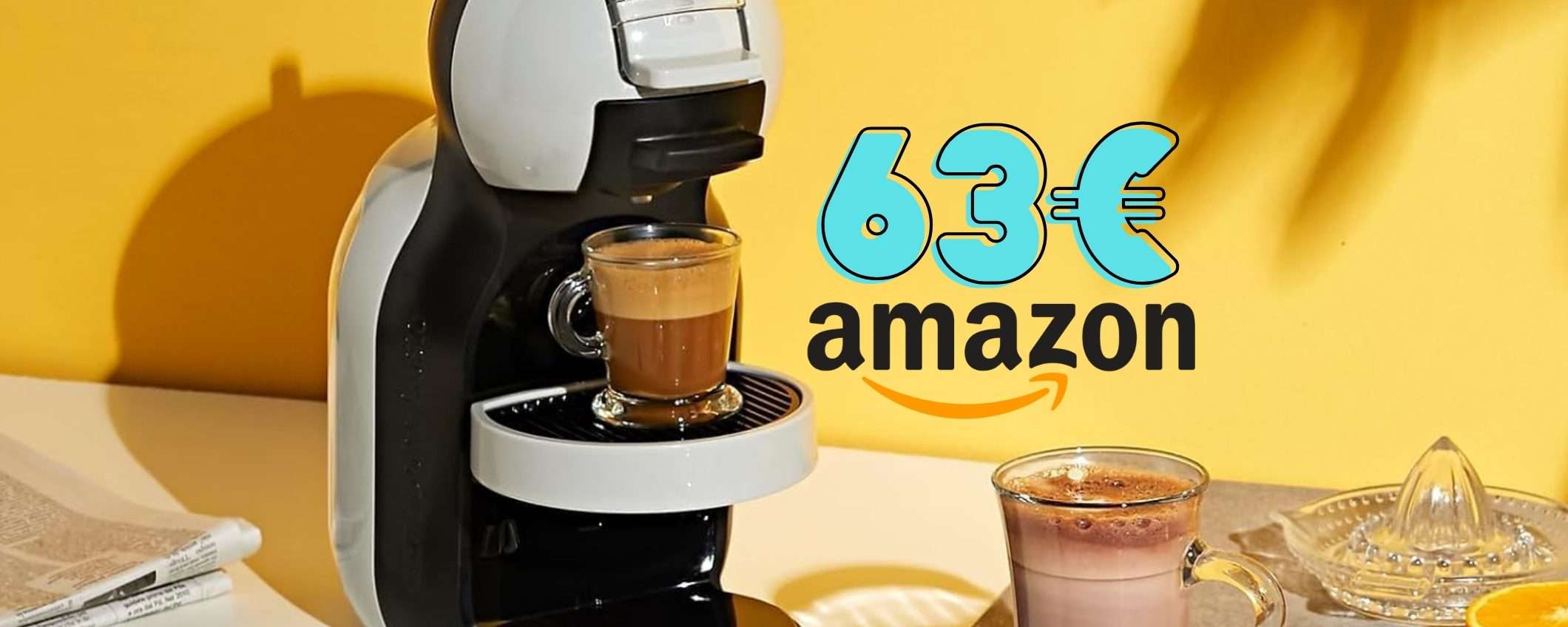 Mini Me NESCAFÉ Dolce Gusto: macchina per espresso come al bar (63€)