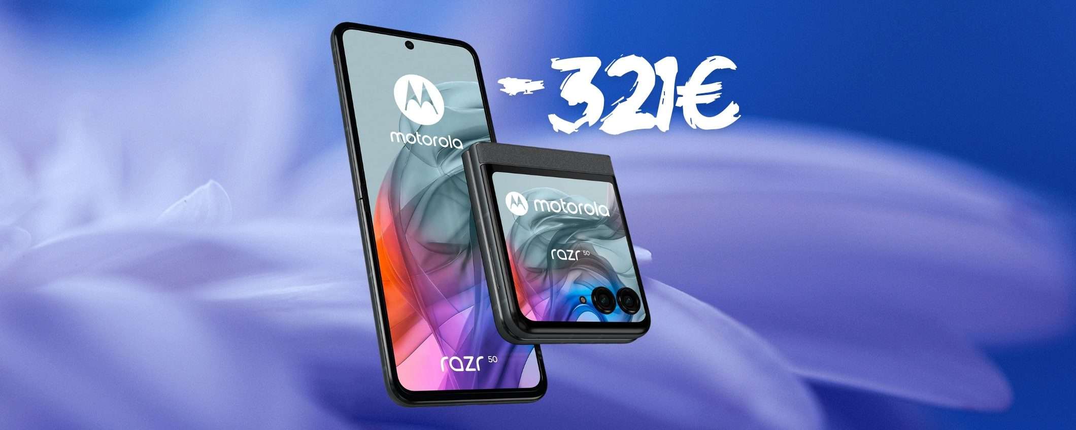 Motorola Razr 50 (8/256GB): il pieghevole top di gamma a 321€ in meno