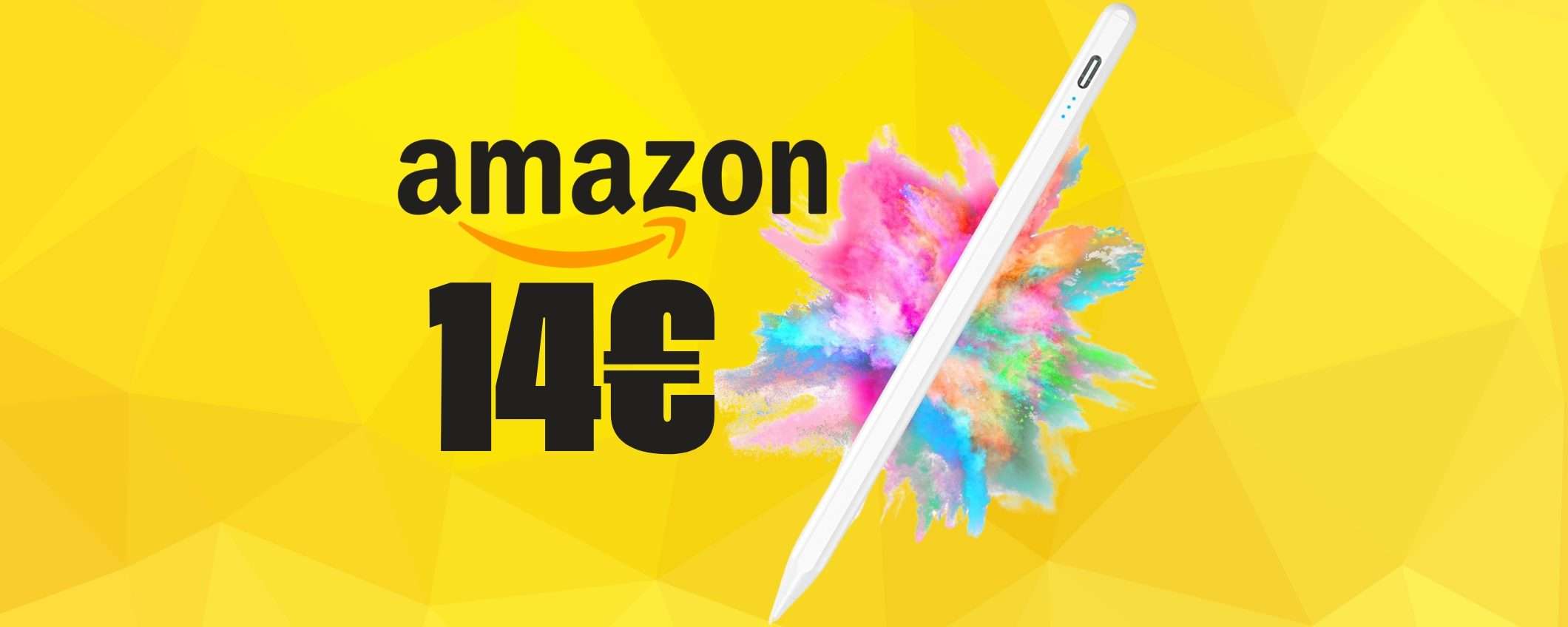 Penna digitale per Tablet, smartphone e iPhone a soli 14€ su Amazon