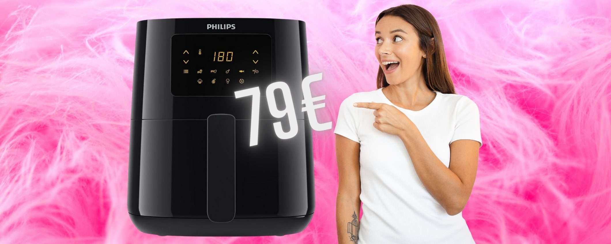 Philips Airfryer 3000: friggitrice ad aria per zero calorie e piatti buonissimi