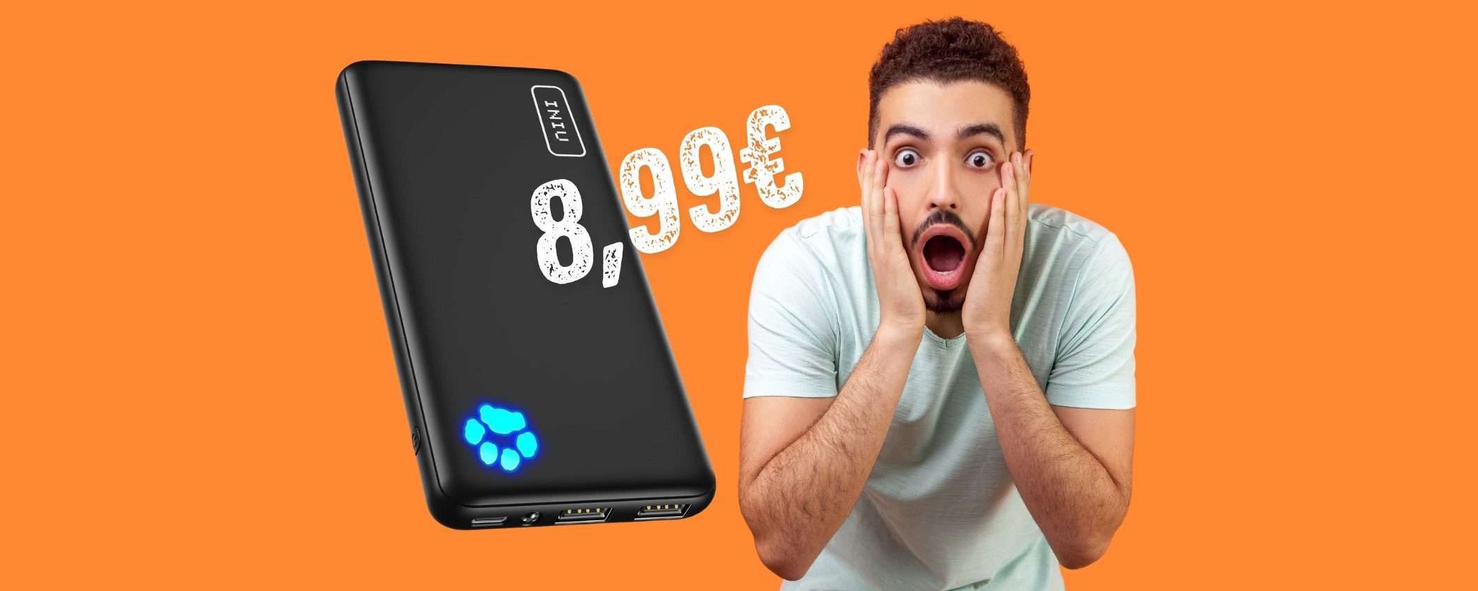 Ecco il Power Bank con il migliore rapporto qualità prezzo (appena 8,99€)