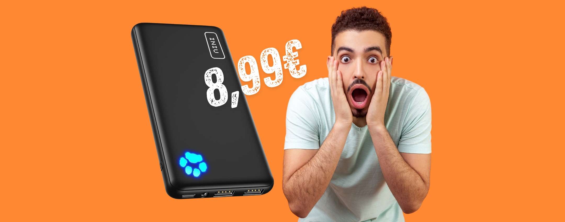 Ecco il Power Bank con il migliore rapporto qualità prezzo (appena 8,99€)