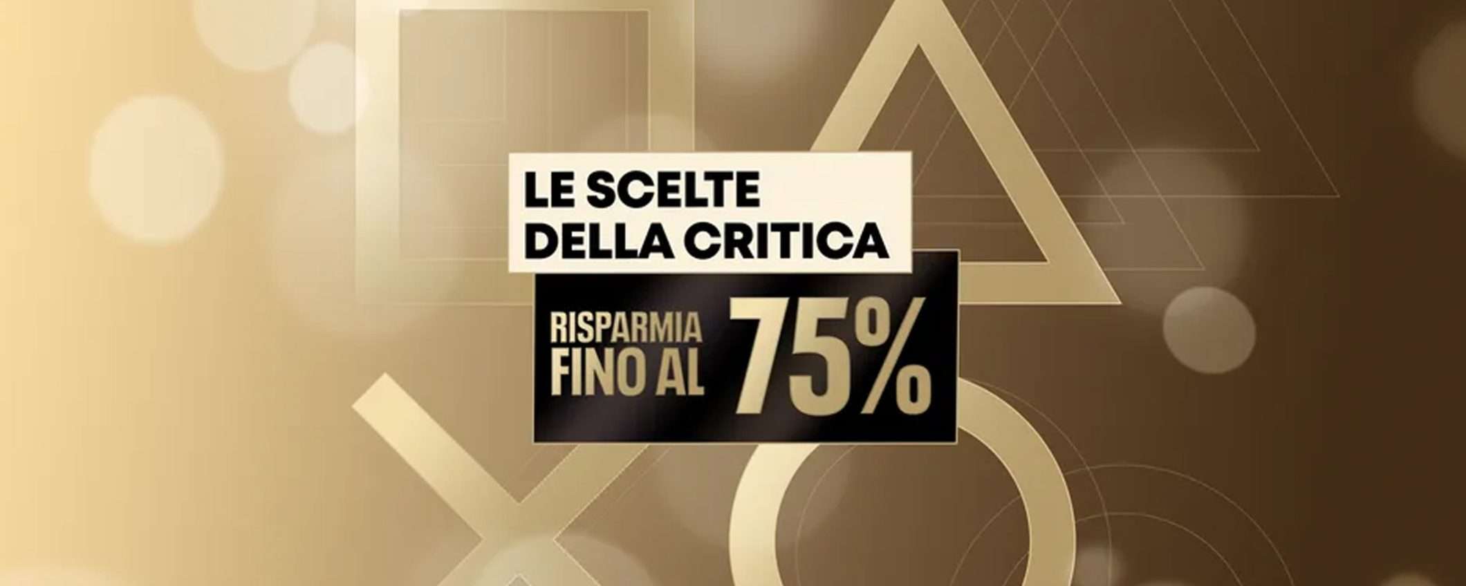 I migliori giochi PlayStation scelti dalla critica? Ora sono in sconto fino al 75%