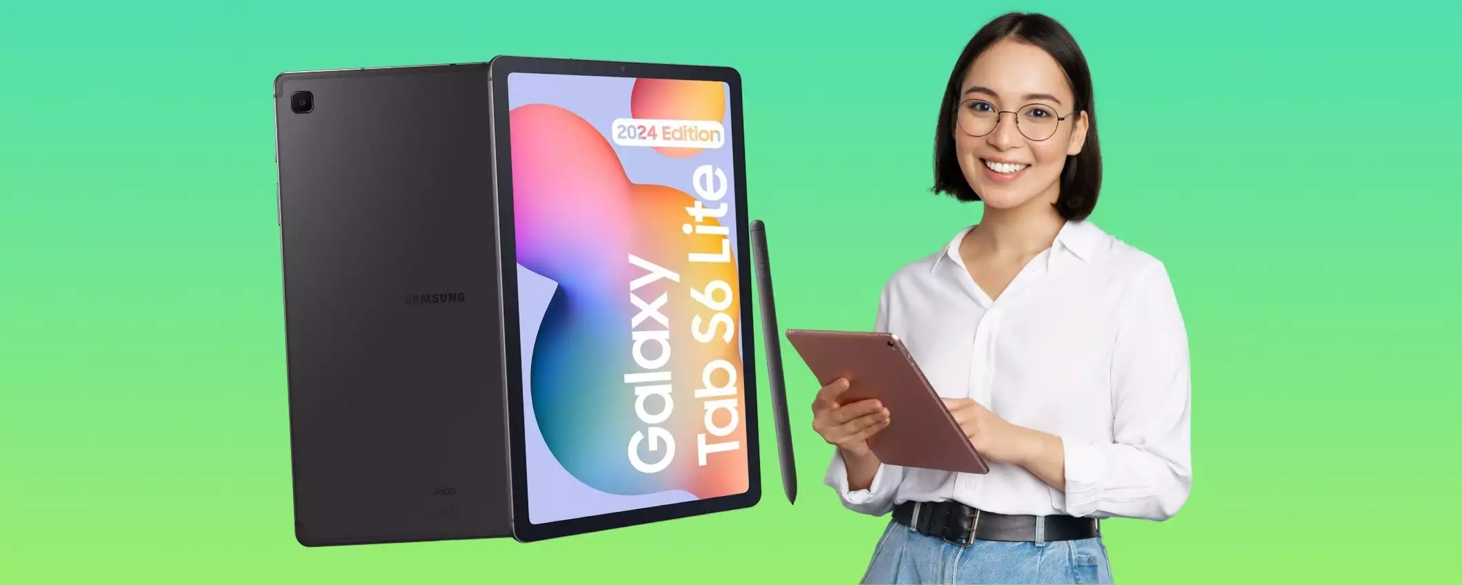 Samsung Galaxy Tab S6 Lite con S Pen a meno di 200€ è un affare