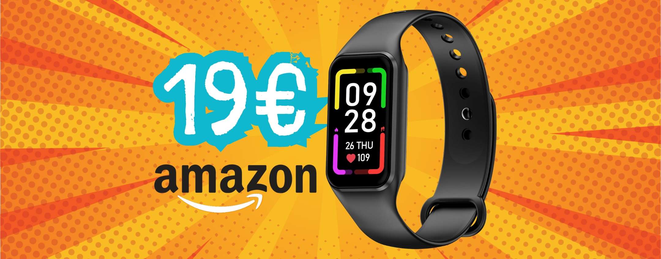 Smartwatch con tantissime funzioni a costo ridicolo su Amazon (-33%)