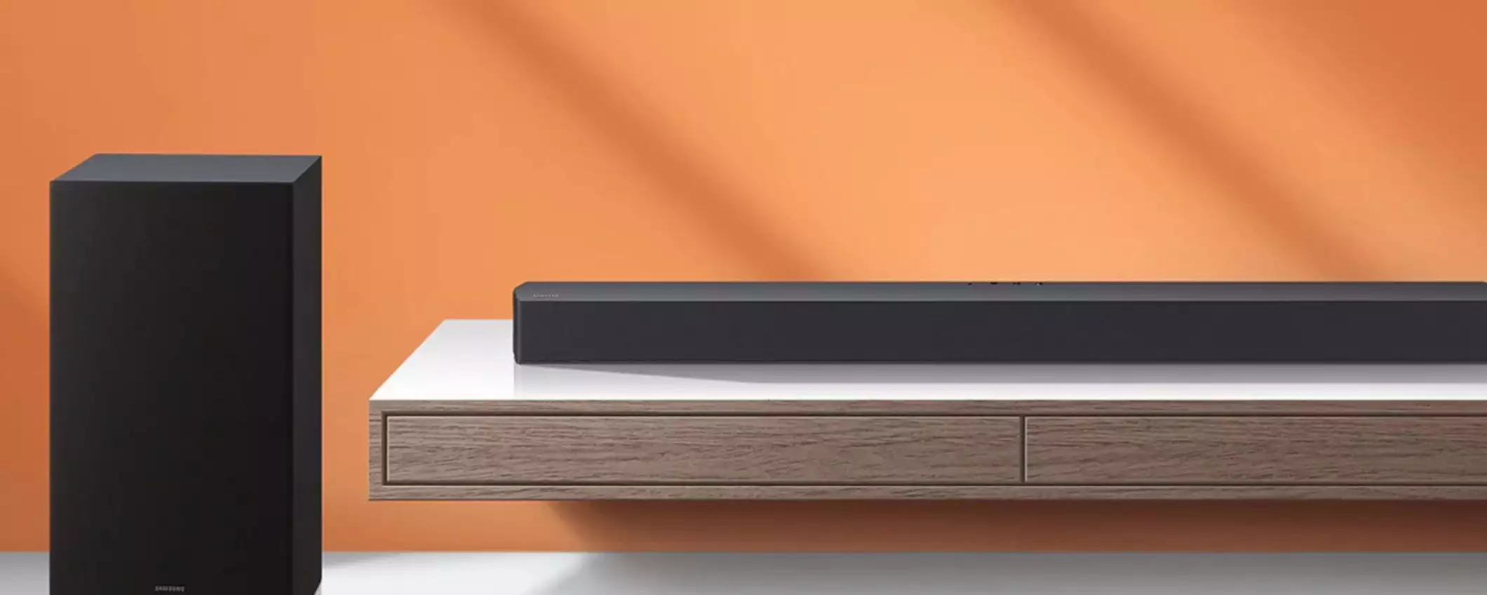 Sound POTENTE alla portata di TUTTI: la soundbar 2.1 di Samsung a 129€ su Amazon