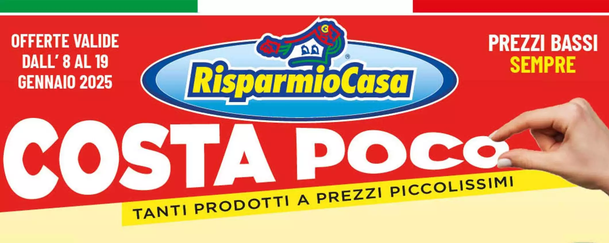 Volantino RisparmioCasa: anche gli elettrodomestici costano poco