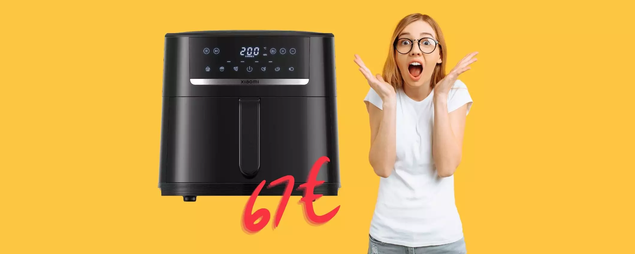 Xiaomi Air Fryer: la splendida e utilissima friggitrice ad aria da 6L a soli 67€