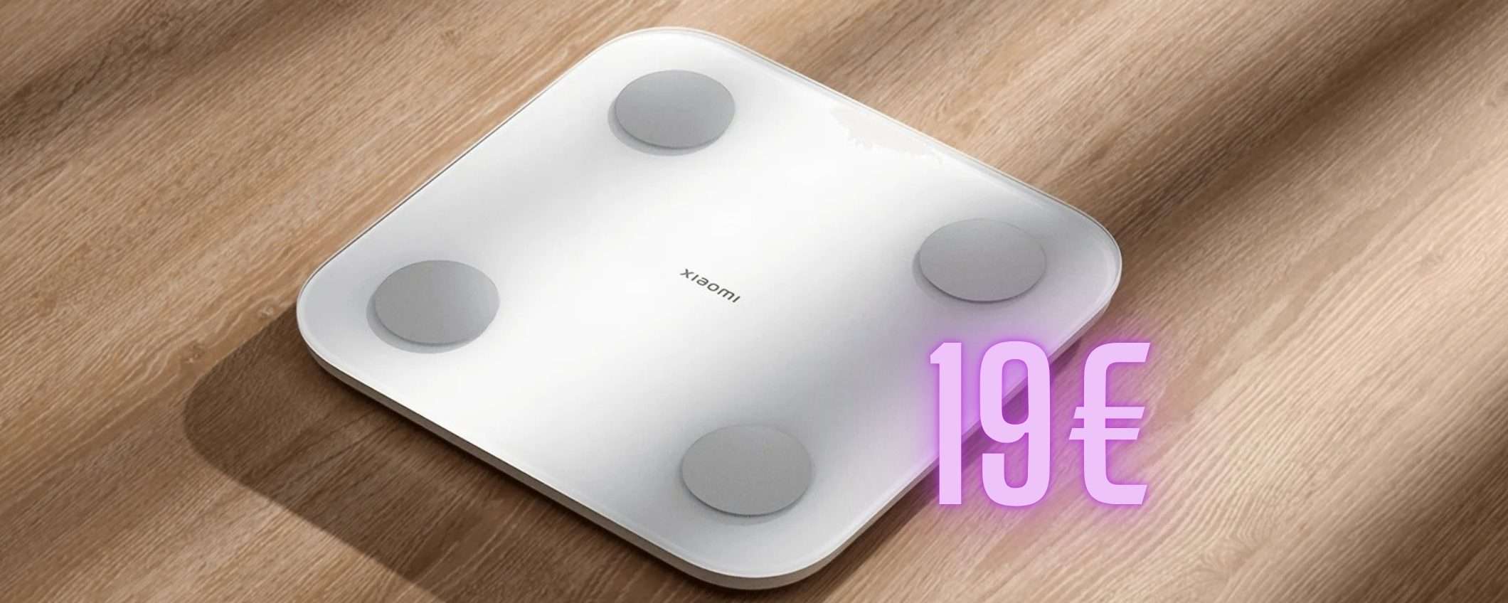 Xiaomi: bilancia pesapersone Bluetooth a soli 19€ su eBay, WOW