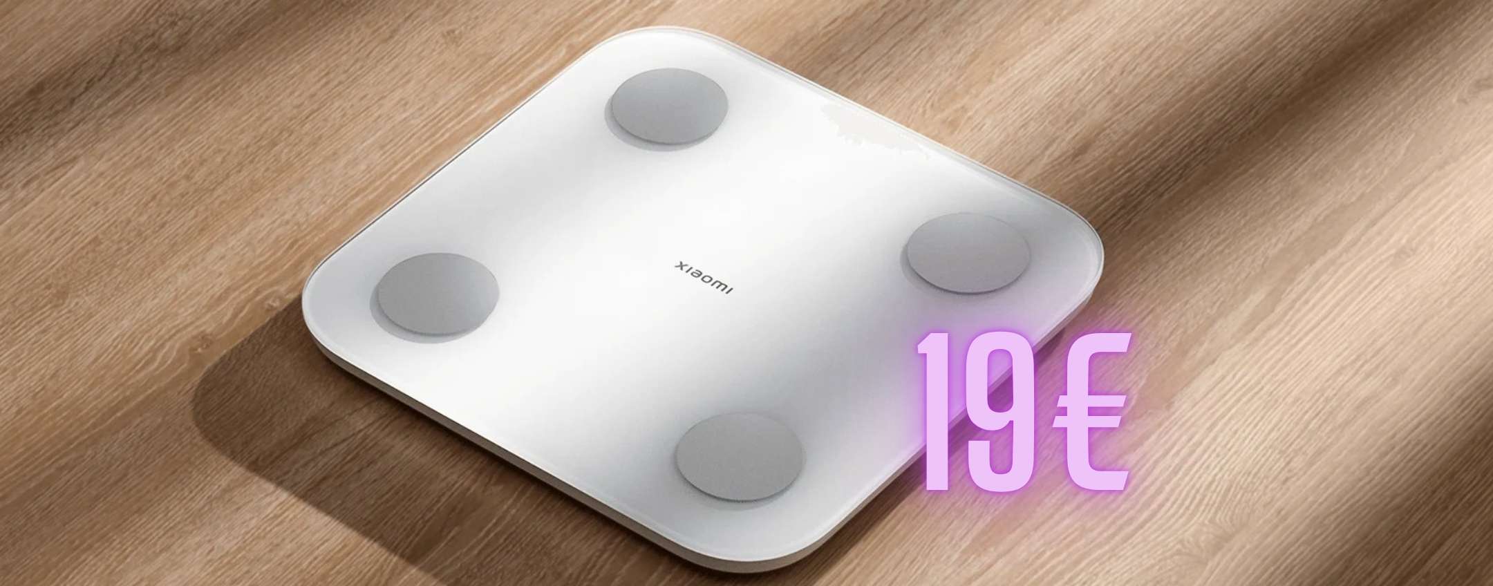 Xiaomi: bilancia pesapersone Bluetooth a soli 19€ su eBay, WOW