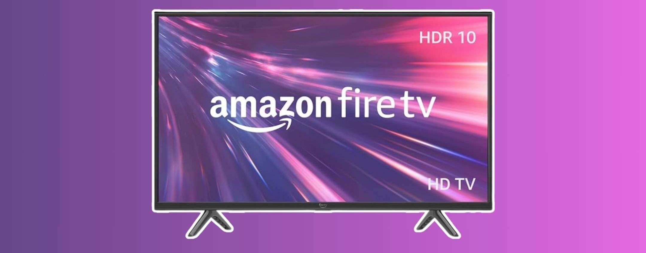 Smart TV Amazon da 32″ in svendita: 57% di sconto, costa POCHISSIMO