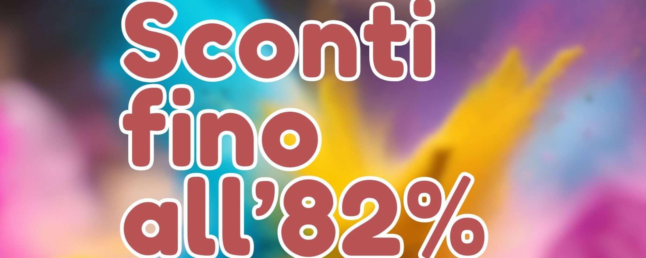 Sconti dal 52% all'82%: su Amazon i prezzi si FRANTUMANO (da 2,79€ a 29,99€)