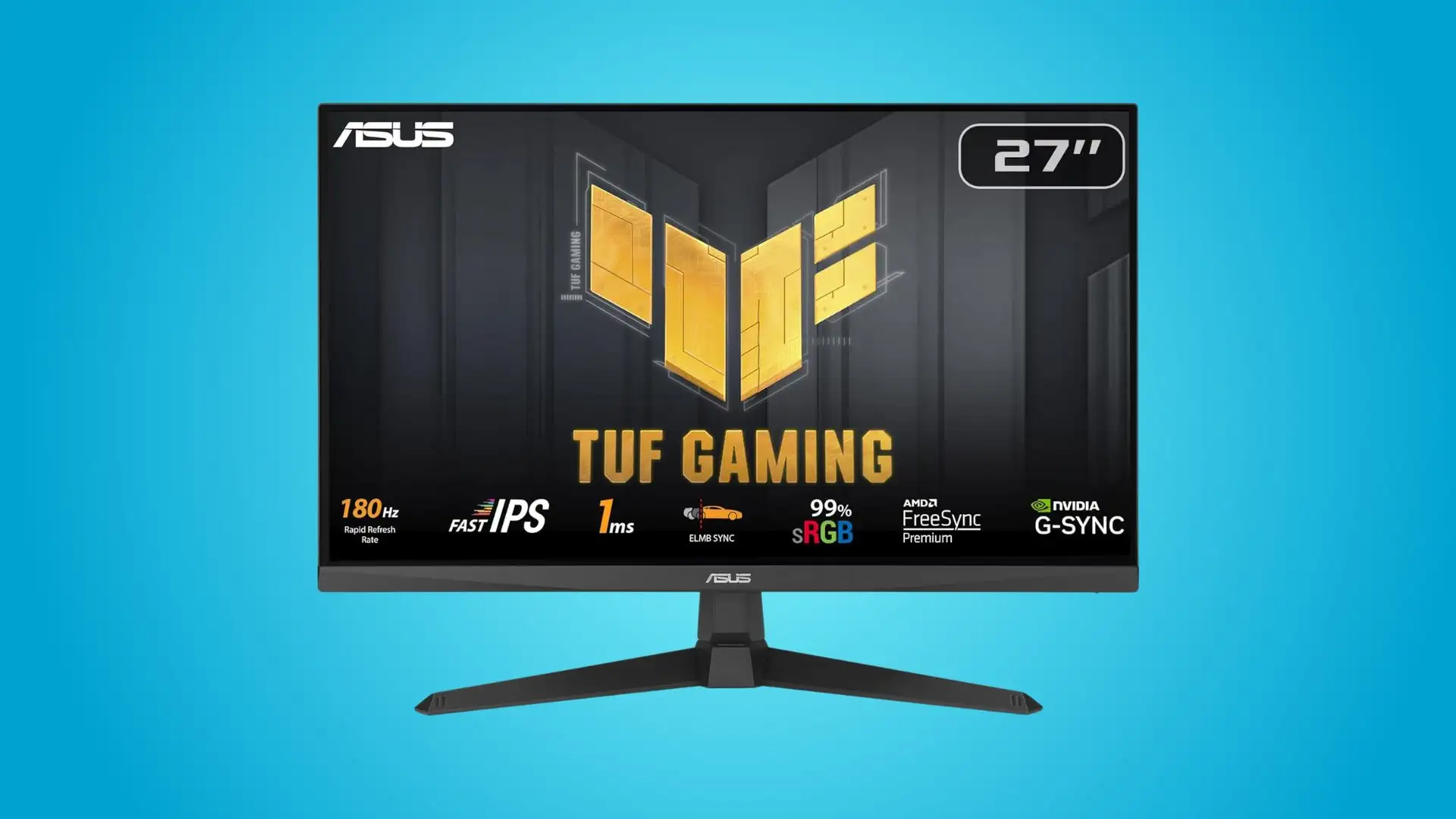 Asus TUF Gaming VG279Q3A: solo 139€ per Full HD 180 Hz, Fast IPS e 1ms