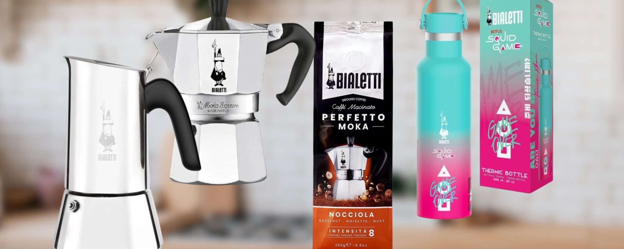 Bialetti SVENDE TUTTO su Amazon: caffè, macchine e accessori da 4,69€