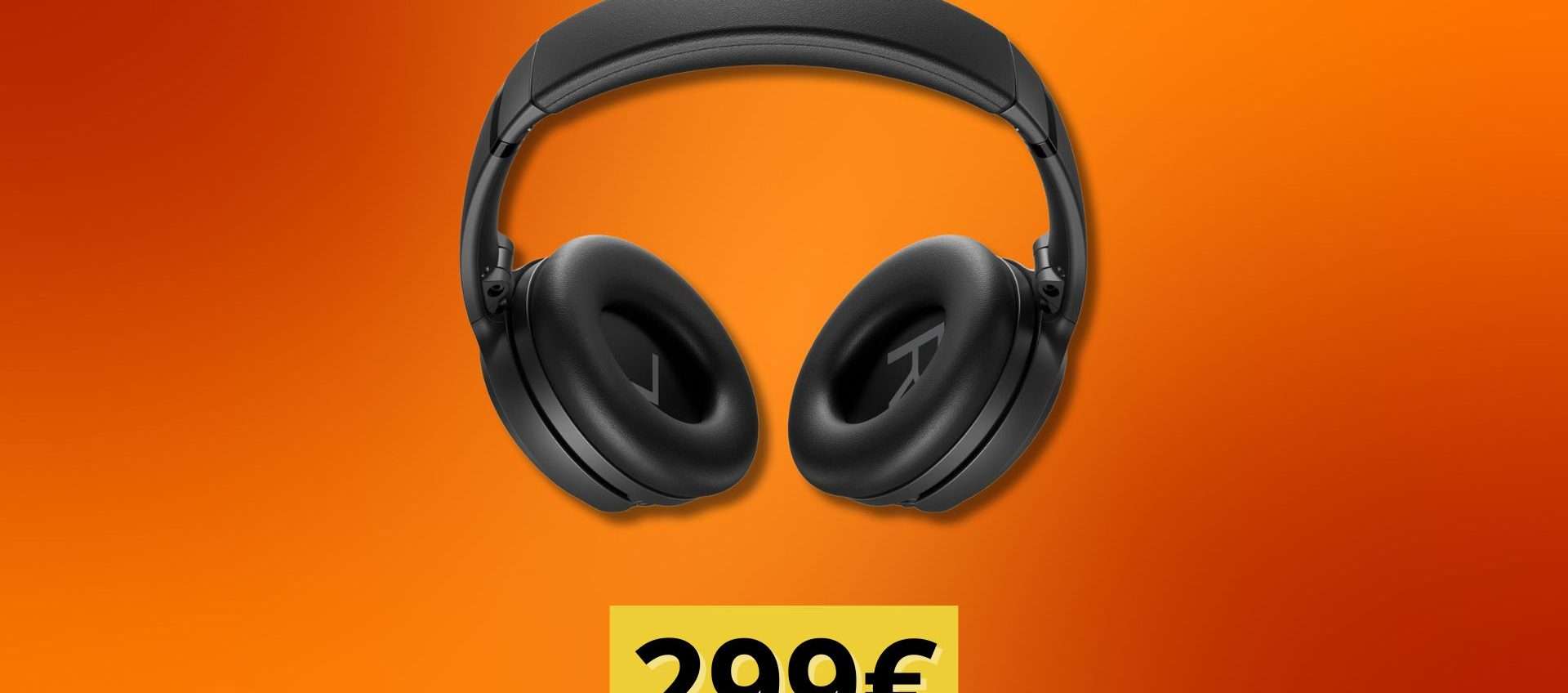 Oggi risparmi 100€ sulle Bose QuietComfort: l'eccellenza nella cancellazione del rumore