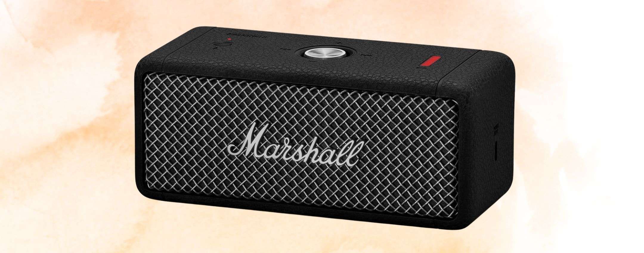 Cassa bluetooth Marshall Emberton II in sconto clamoroso del 45% su Amazon