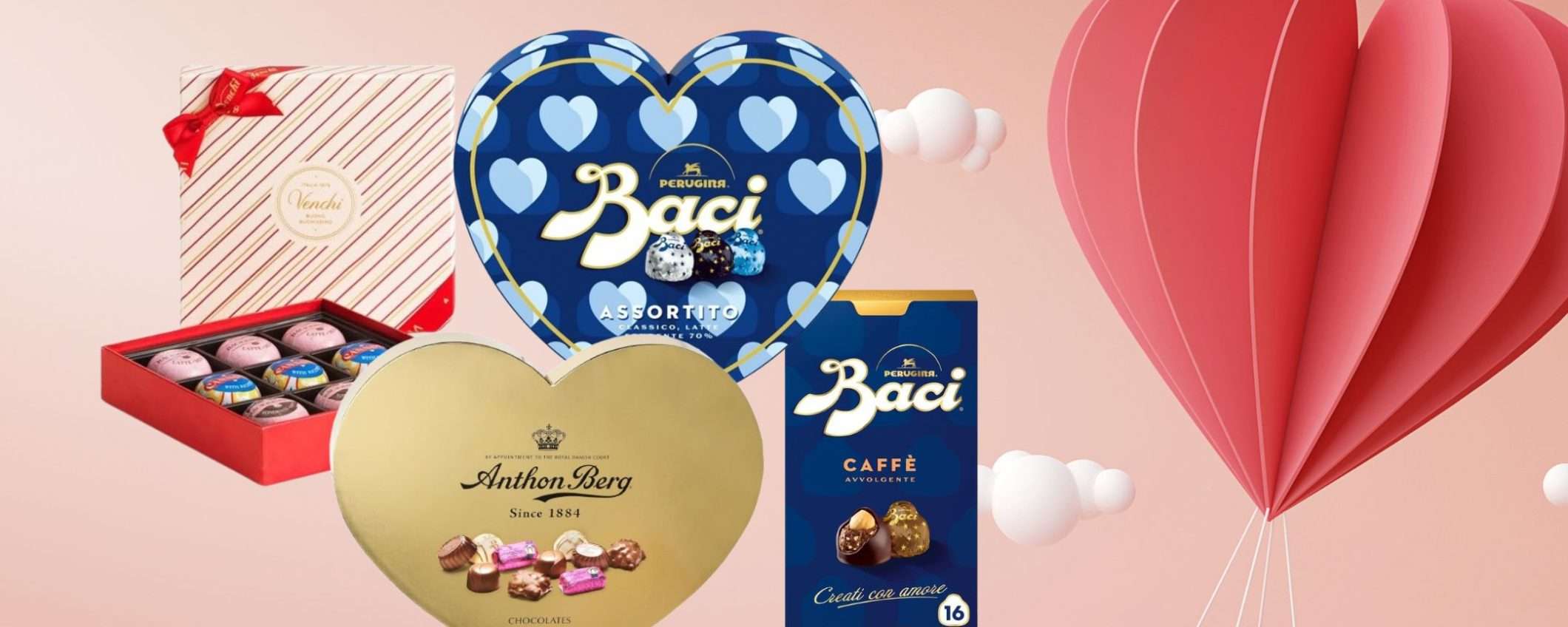 San Valentino dolcissimo: cioccolatini premium in promo su Amazon (da 5,99€)