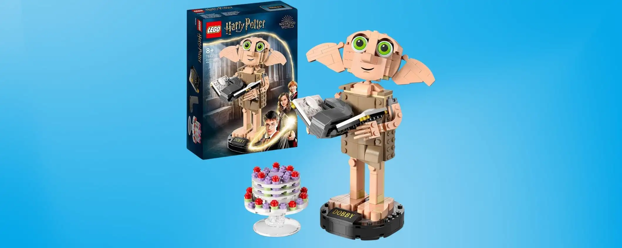 Il set LEGO Harry Potter Dobby l'Elfo Domestico torna in offerta su Amazon (-20%)