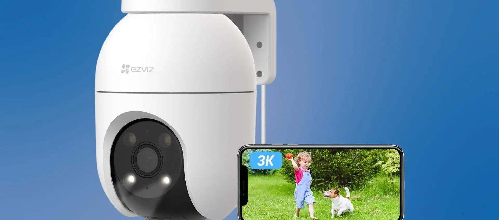 Telecamera EZVIZ C8c 5MP in offerta: solo 67€ con coupon 15%