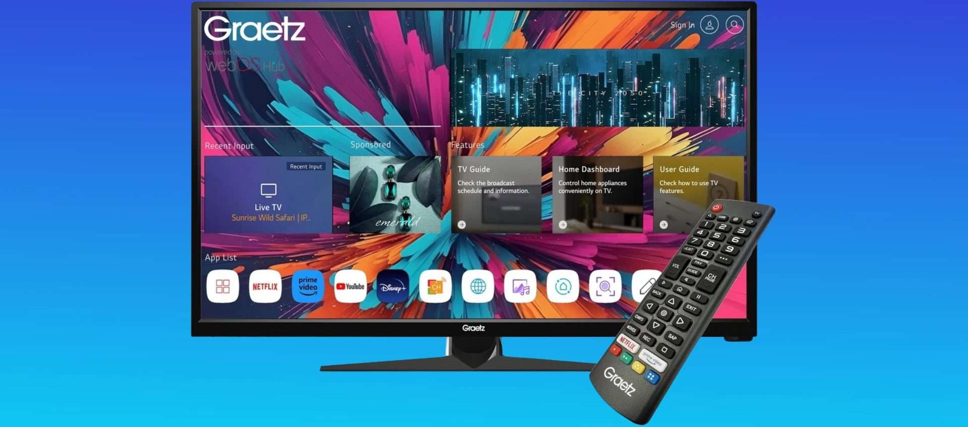 Smart TV GRAETZ 32