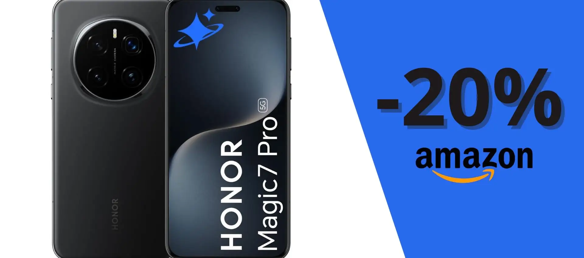 HONOR Magic7 Pro PREZZO TOP: su Amazon a soli 1.036,23€ (-20%)