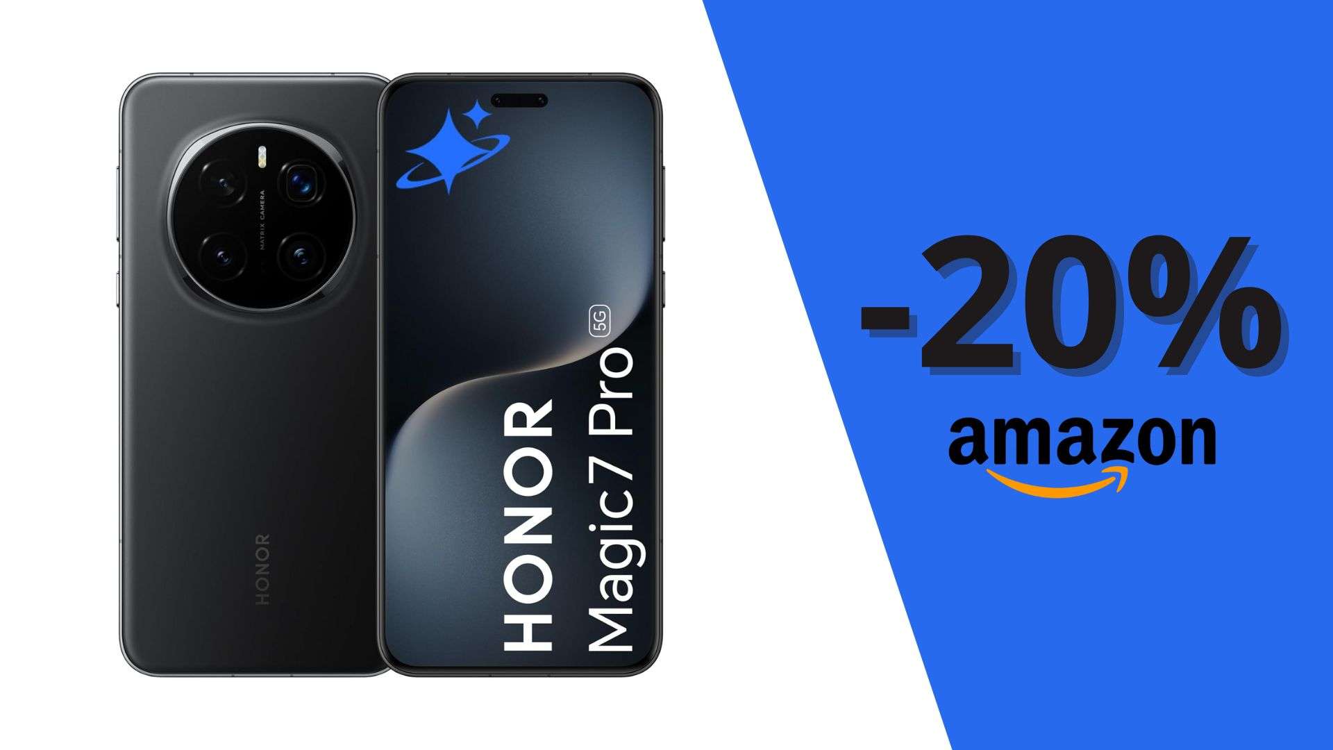 HONOR Magic7 Pro PREZZO TOP: su Amazon a soli 1.036,23€ (-20%)