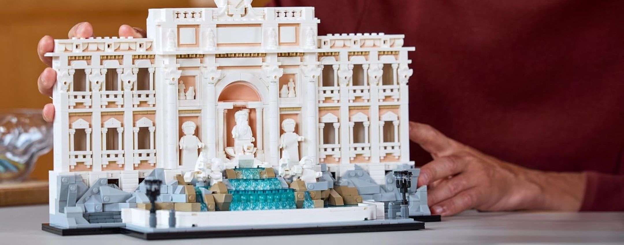 Il nuovissimo set LEGO della Fontana di Trevi è già in SCONTO su Amazon