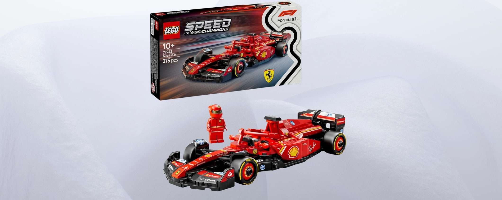 Set LEGO Speed Champions Ferrari F1 SF-24: prenotalo al MIGLIOR PREZZO su Amazon