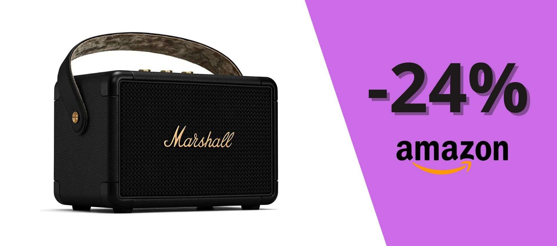 Marshall Kilburn II altoparlante Bluetooth a soli 228€ con SCONTO del 24%!