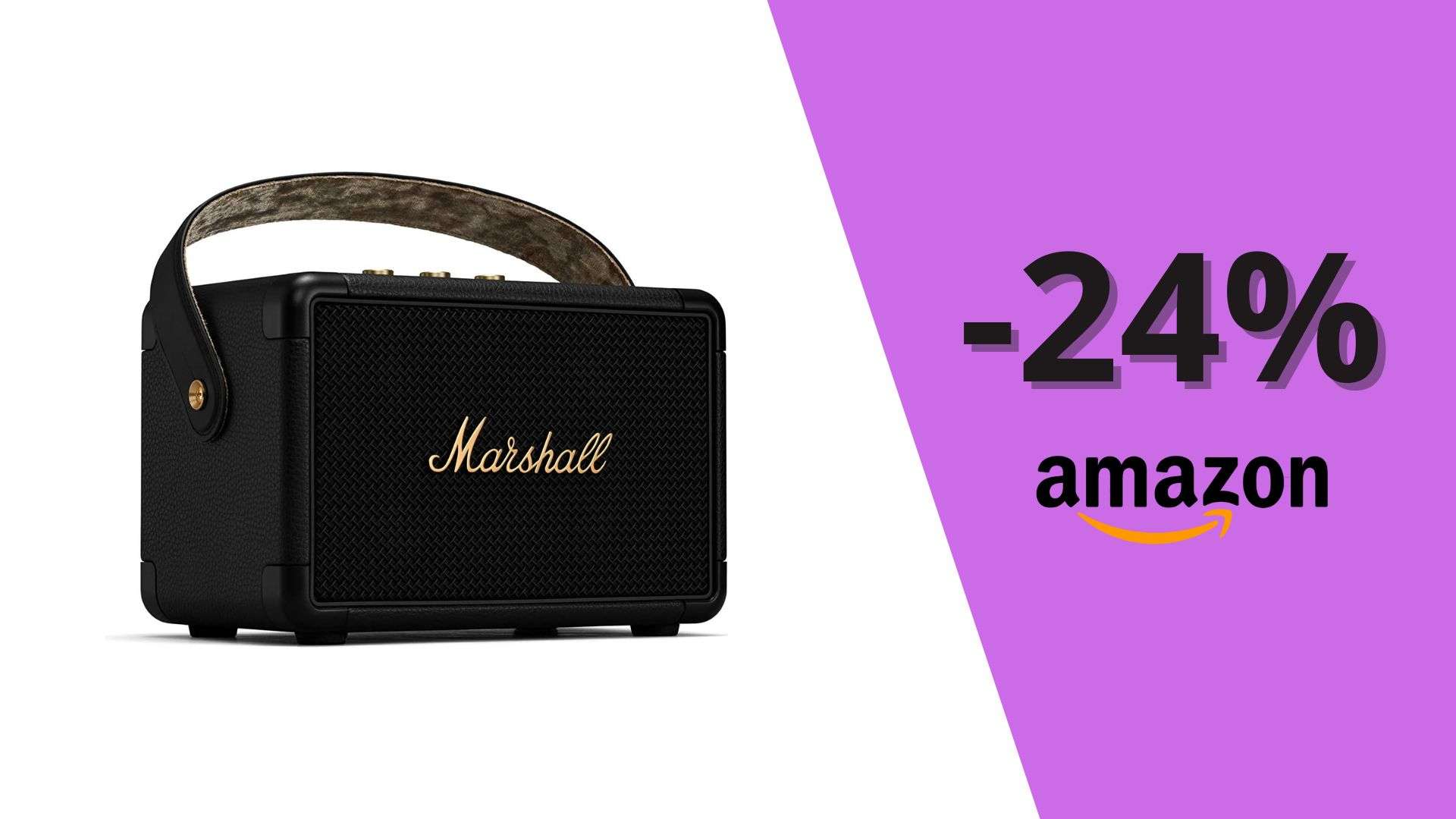 Marshall Kilburn II altoparlante Bluetooth a soli 228€ con SCONTO del 24%!