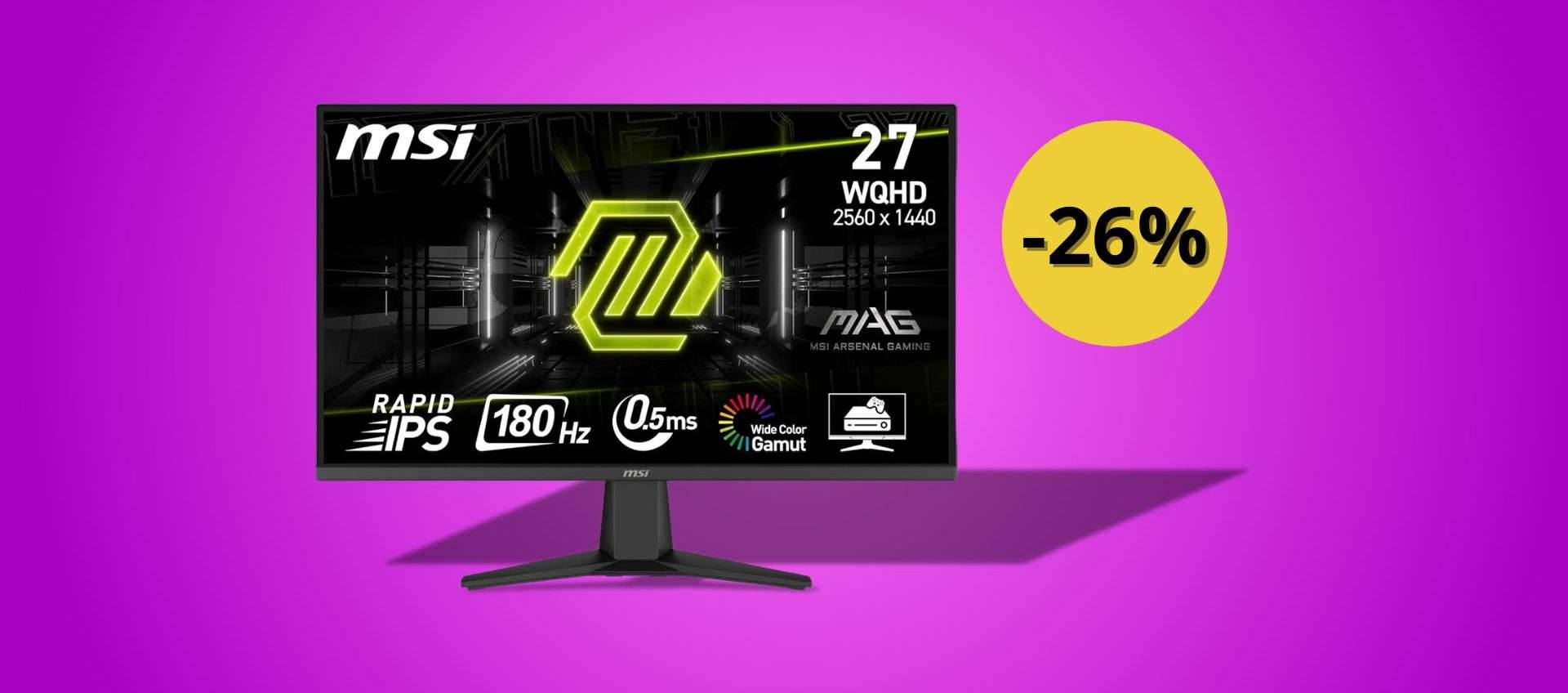 Monitor MSI MAG da 27