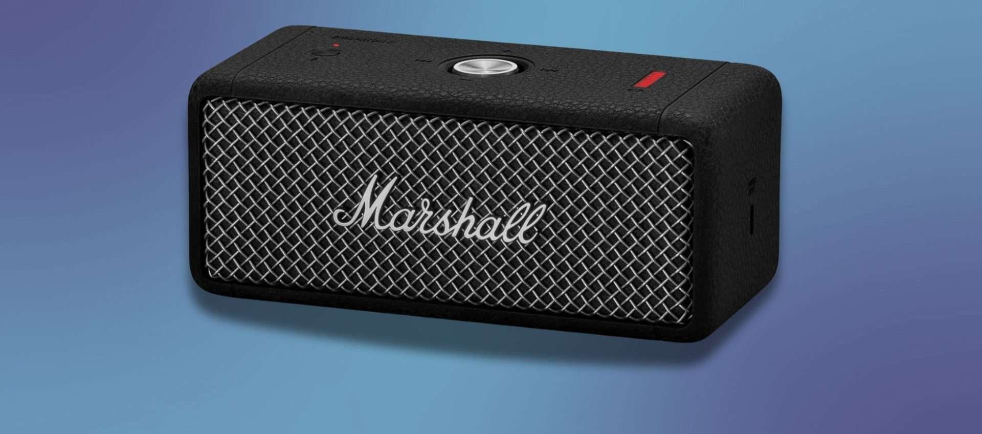 Marshall Emberton II in super offerta: speaker premium con sconto del 50%