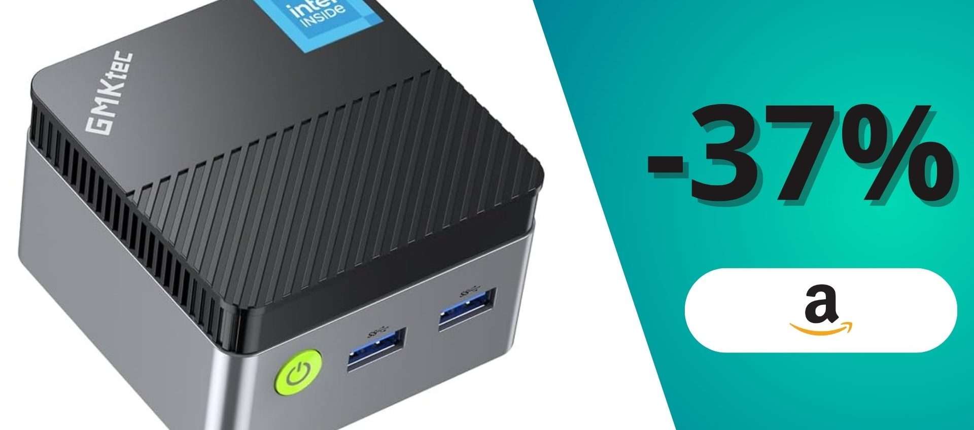 Mini PC a prezzo BOMBA: solo169,96€ (-37%) per 12GB di RAM e Windows 11