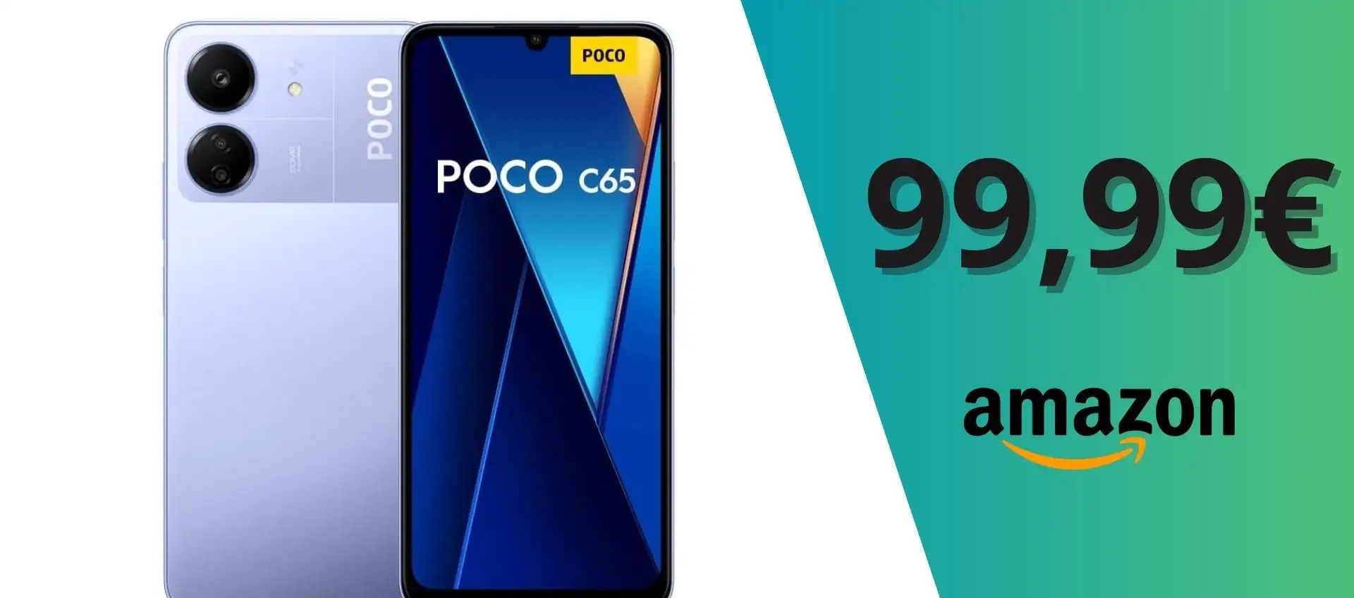 POCO C65, nuovo minimo storico su Amazon: il migliore Android sotto i 100€