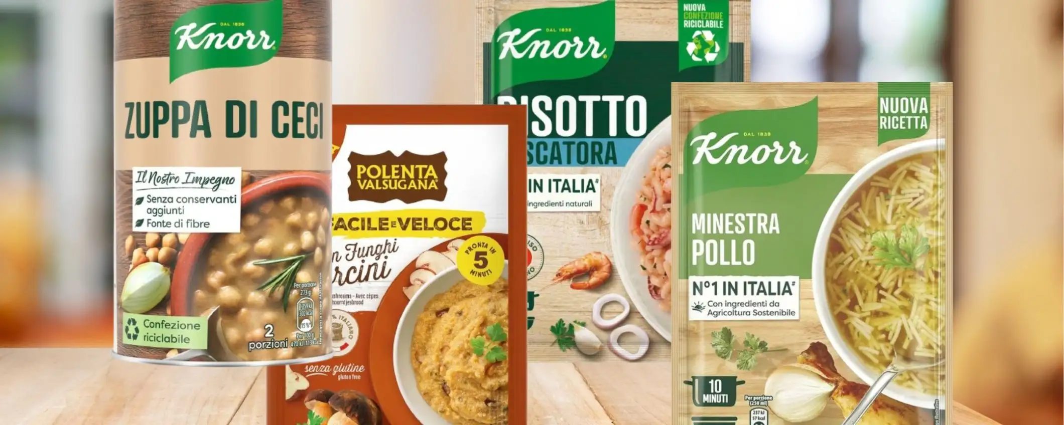 Tutto a meno di 2€: piatti pronti PREMIUM su Amazon (Knorr e altre marche)