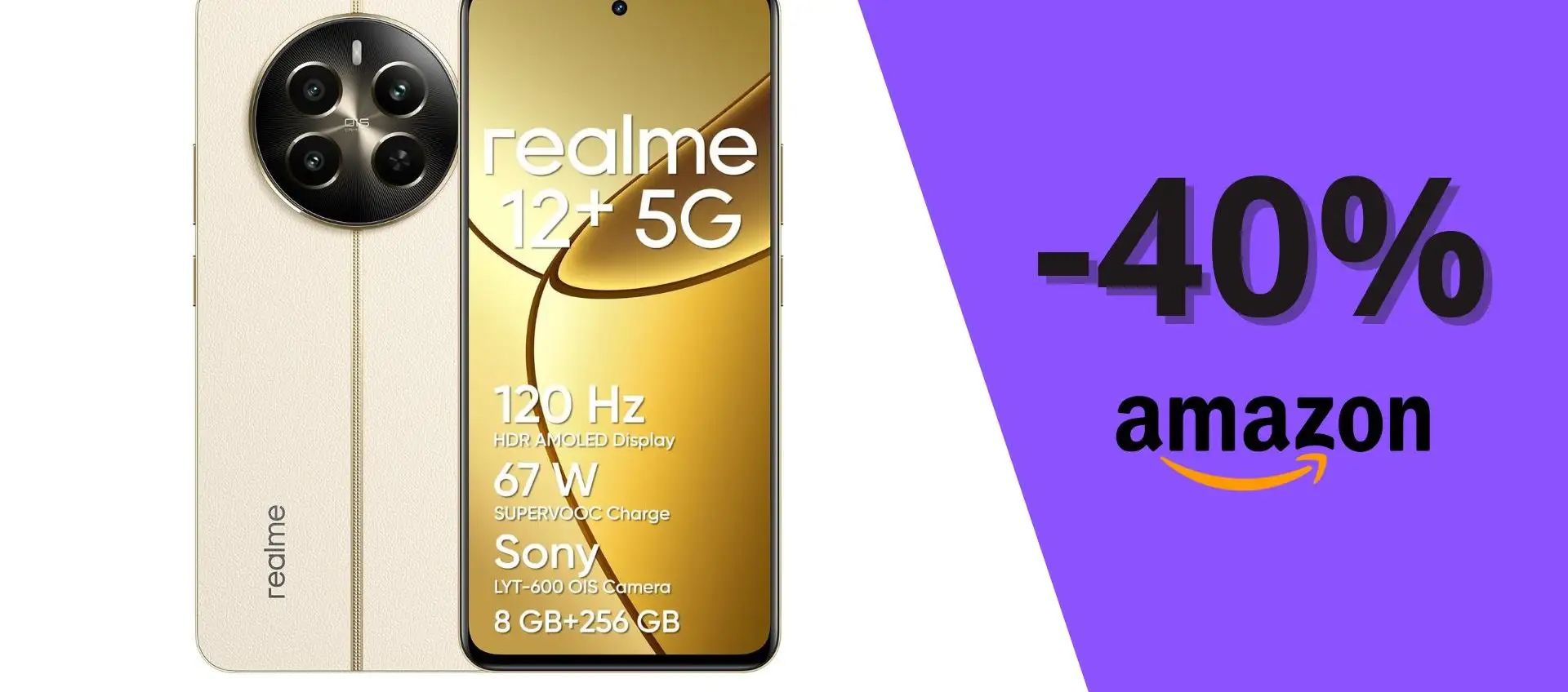 Realme 12+ Smartphone a soli 217€ per esperienza mobile completa!