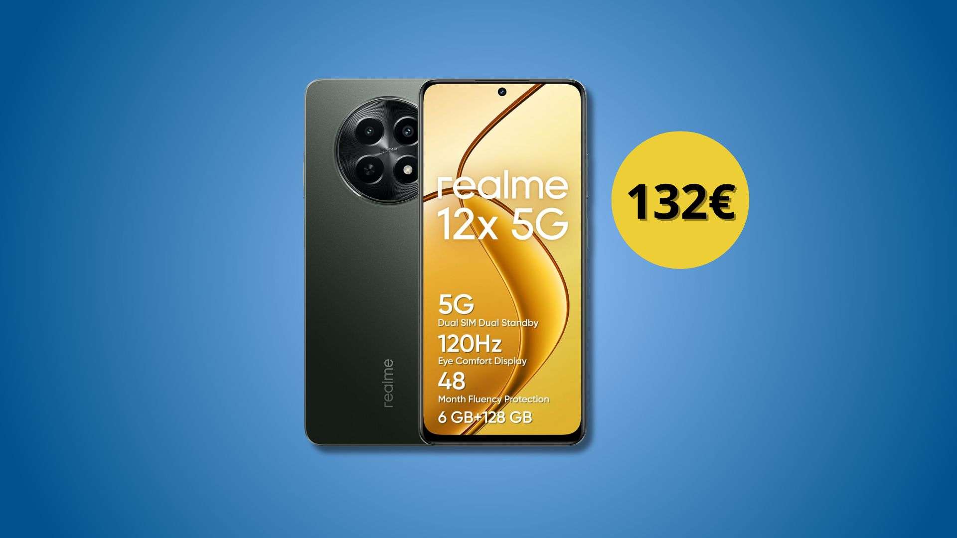 Realme 12X 5G in offerta: appena 132€, è lui l’Android entry-level da prendere oggi