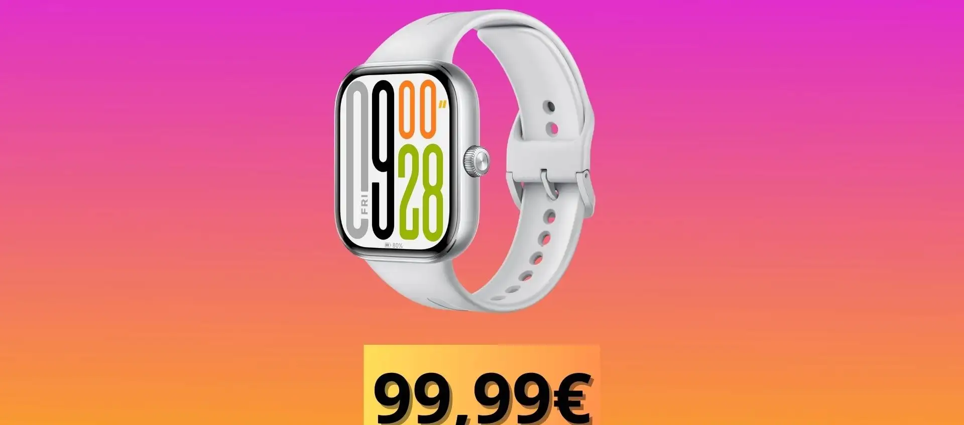 Redmi Watch 5, prezzo imbattibile: su Amazon è tuo a soli 99,90€